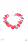 Buzzing Beauty Queen - Pink Bracelet - Paparazzi Accessories Bracelet Bedazzle Me Pretty Mobile Fashion Boutique4/22