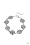 By Royal Decree - Silver Bracelet - Paparazzi Accessories Bracelet Bedazzle Me Pretty Mobile Fashion Boutique