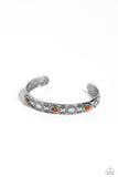 Cactus Canopy - Brown Bracelet - Paparazzi Accessories Bracelet Bedazzle Me Pretty Mobile Fashion Boutique