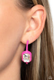 Call Me TRENDY - Pink Earrings - Paparazzi Accessories Earrings Bedazzle Me Pretty Mobile Fashion Boutique