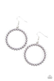 Can I Get a Hallelujah - Silver Earrings - Paparazzi Accessories Earrings Bedazzle Me Pretty Mobile Fashion Boutique
