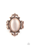 Can You SEER What I SEER - Copper Ring - Paparazzi Accessories Ring Bedazzle Me Pretty Mobile Fashion Boutique