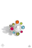 Candescent Collector - Multi Ring - Paparazzi Accessories Ring Bedazzle Me Pretty Mobile Fashion Boutique
