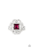 Candid Charisma - Pink Ring - Paparazzi Accessories Ring Bedazzle Me Pretty Mobile Fashion Boutique