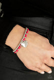 Candy Gram - Pink Bracelet - Paparazzi Accessories Bracelet Bedazzle Me Pretty Mobile Fashion Boutique