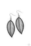 Canopy Cabaret - Black Earrings - Paparazzi Accessories Earrings Bedazzle Me Pretty Mobile Fashion Boutique