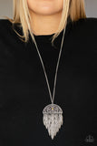 Canopy Cruise - Yellow Necklace - Paparazzi Accessories Necklace Bedazzle Me Pretty Mobile Fashion Boutique