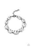 Cant Believe My ICE - Black Bracelet - Paparazzi Accessories Bracelet Bedazzle Me Pretty Mobile Fashion Boutique