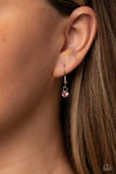 Cant BUTTERFLY Me Love - Pink Necklace - Paparazzi Accessories Necklace Bedazzle Me Pretty Mobile Fashion Boutique
