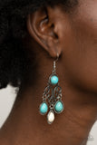 Canyon Chandelier - Multi Earrings - Paparazzi Accessories Earrings Bedazzle Me Pretty Mobile Fashion Boutique