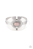 Canyon Couture - Silver Bracelet - Paparazzi Accessories Bracelet Bedazzle Me Pretty Mobile Fashion Boutique