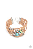 Canyon Flight - Multi Bracelet - Paparazzi Accessories Bracelet Bedazzle Me Pretty Mobile Fashion Boutique