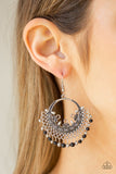 Canyonlands Celebration - Black Earrings - Paparazzi Accessories Earrings Bedazzle Me Pretty Mobile Fashion Boutique