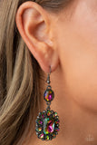 Capriciously Cosmopolitan - Multi Earrings - Paparazzi Accessories Earrings Bedazzle Me Pretty Mobile Fashion Boutique