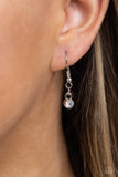 Captivating Contrast - Silver Necklace - Paparazzi Accessories Necklace Bedazzle Me Pretty Mobile Fashion Boutique
