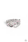Captivating Corsage - Pink Ring - Paparazzi Accessories Ring Bedazzle Me Pretty Mobile Fashion Boutique