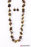 Carefree Caribbean - Yellow Necklace - Paparazzi Accessories Necklace Bedazzle Me Pretty Mobile Fashion Boutique