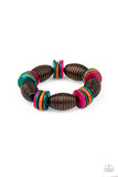 Caribbean Castaway - Multi Bracelet - Paparazzi Accessories Bracelet Bedazzle Me Pretty Mobile Fashion Boutique