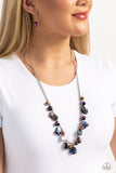 Caribbean Charisma - Pink Necklace - Paparazzi Accessories Necklace Bedazzle Me Pretty Mobile Fashion Boutique