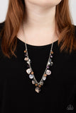 Caribbean Charisma - Purple Necklace - Paparazzi Accessories Necklace Bedazzle Me Pretty Mobile Fashion Boutique