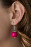 Caribbean Cover Girl - Pink Necklace - Paparazzi Accessories Necklace Bedazzle Me Pretty Mobile Fashion Boutique