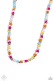 Carnival Confidence - Multi Necklace - Paparazzi Accessories Necklace Bedazzle Me Pretty Mobile Fashion Boutique