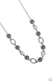 Casablanca Chic - Blue Necklace - Paparazzi Accessories Necklace Bedazzle Me Pretty Mobile Fashion Boutique