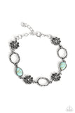 Casablanca Craze - Blue Bracelet - Paparazzi Accessories Bracelet Bedazzle Me Pretty Mobile Fashion Boutique