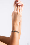 Casablanca Craze - Blue Bracelet - Paparazzi Accessories Bracelet Bedazzle Me Pretty Mobile Fashion Boutique