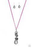 Casanova Clique - Pink Necklace - Paparazzi Accessories Necklace Bedazzle Me Pretty Mobile Fashion Boutique