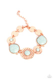 Catch Me If You CLAN - Copper Bracelet - Paparazzi Accessories Bracelet Bedazzle Me Pretty Mobile Fashion Boutique