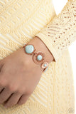 Catch Me If You CLAN - Copper Bracelet - Paparazzi Accessories Bracelet Bedazzle Me Pretty Mobile Fashion Boutique