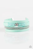 Catwalk Craze - Green Bracelet - Paparazzi Accessories Bracelet Bedazzle Me Pretty Mobile Fashion Boutique