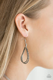 Catwalk Queen - Black/Gunmetal Necklace - Paparazzi Accessories Necklace Bedazzle Me Pretty Mobile Fashion Boutique
