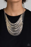 Catwalk Queen - Multi Necklace - Paparazzi Accessories Necklace Bedazzle Me Pretty Mobile Fashion Boutique
