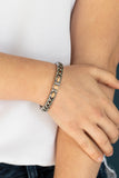 Caught In The Cross HEIRS - Brown Bracelet - Paparazzi Accessories Bracelet Bedazzle Me Pretty Mobile Fashion Boutique