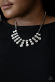 Celebrity Couture - Black Necklace - Paparazzi Accessories Necklace Bedazzle Me Pretty Mobile Fashion Boutique
