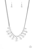 Celebrity Couture - Black Necklace - Paparazzi Accessories Necklace Bedazzle Me Pretty Mobile Fashion Boutique