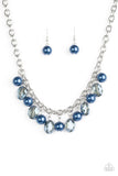 Celebrity Status - Blue Necklace - Paparazzi Accessories Necklace Bedazzle Me Pretty Mobile Fashion Boutique