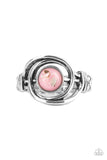 Celestial Karma - Pink Ring - Paparazzi Accessories Ring Bedazzle Me Pretty Mobile Fashion Boutique