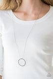 Center Of Attention - Blue Necklace - Paparazzi Accessories Necklace Bedazzle Me Pretty Mobile Fashion Boutique