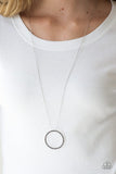 Center Of Attention - Purple Necklace - Paparazzi Accessories Necklace Bedazzle Me Pretty Mobile Fashion Boutique