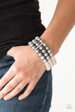 Central Park Celebrity - Multi Bracelet - Paparazzi Accessories Bracelet Bedazzle Me Pretty Mobile Fashion Boutique