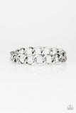 CHAINge of Scene - Silver Bracelet - Paparazzi Accessories Bracelet Bedazzle Me Pretty Mobile Fashion Boutique