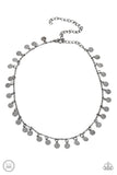 Champagne Catwalk - Black Necklace - Paparazzi Accessories Necklace Bedazzle Me Pretty Mobile Fashion Boutique