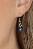 Champagne Dreams - Blue Necklace - Paparazzi Accessories Necklace Bedazzle Me Pretty Mobile Fashion Boutique