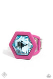 Changing Class - Pink Ring - Paparazzi Accessories Ring Bedazzle Me Pretty Mobile Fashion Boutique