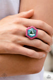 Changing Class - Pink Ring - Paparazzi Accessories Ring Bedazzle Me Pretty Mobile Fashion Boutique