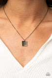Chaos Coordinator - Brass Necklace - Paparazzi Accessories Necklace Bedazzle Me Pretty Mobile Fashion Boutique