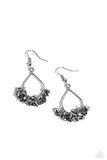 Charm of the Century - Silver Earrings - Paparazzi Accessories Earrings Bedazzle Me Pretty Mobile Fashion Boutique